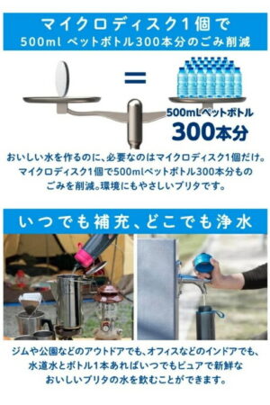ブリタ ボトル型浄水器 アクティブ 0.6リットル KBANCB2 (ダークブルー) 飲みながら水をろ過 スポーツ アウトドア 仕事場に最適 サイズ：高さ23.5cm 直径7.5cm 重量:146 g 本体:中国 フィルター:ドイツ [並行輸入品]