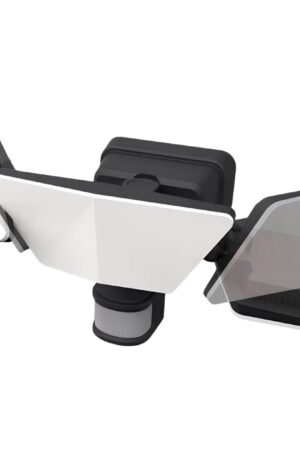 ソーラー 人感センサー ライト 2000ルーメン 3面可動式 3方向への同時点灯で広範囲を照らせる IP65仕様 屋外屋内 セキュリティー対策 Solar