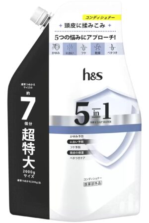 コンディショナー ｈ＆ｓ ５ｉｎ１ コンデイショナー ２０００ｇ h&s 5in1 conditioner 2000g