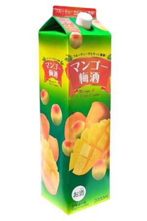 マンゴー梅酒 フルーティーでトロッと濃厚 2L 和歌山産 南高梅の完熟梅酒と本場インド産のマンゴー果汁を 30%使用 リキュール 中田食品