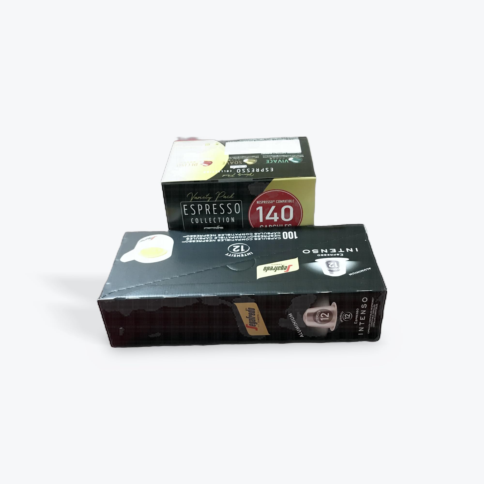 original set costco セガフレード ネスプレッソ互換カプセル インテンソ 100個入り + カフェタリー エスプレッソコレクション アソート 40個入り, 合計140杯分 - 画像 (3)