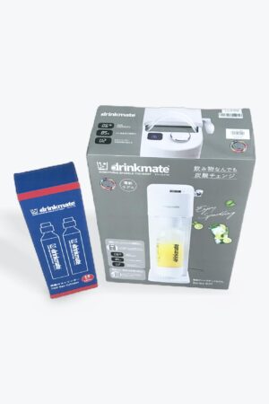 ドリンクメイトスパークリングウォーターメーカー、631シリーズ、自動モデル、交換用ガスシリンダー2本付き