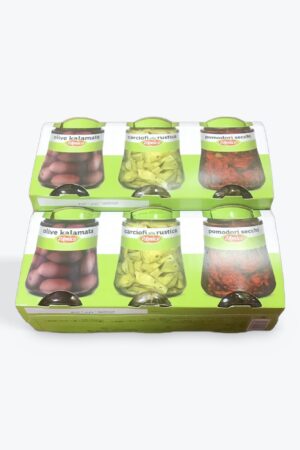 original set costco D'Amico イタリアン アンティパスト セット, カラマタオリーブ170g・アーティチョーク170g・ドライトマト160g, 2箱