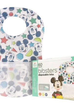 [CHAOYILIU] 使い捨てエプロン ビブスター ディズニービブスター 使い捨てエプロン60枚入り [並行輸入品]