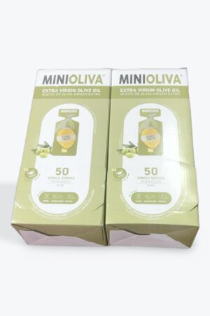 original set costco MINIOLIVA エクストラバージンオリーブオイル, 50個入り シングルサーブパック, 12.8g×2箱セット