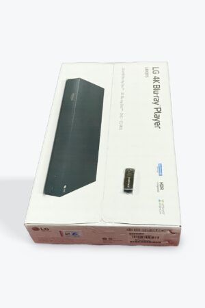 LG 4K Blu-ray Player UBK80S, HDR10, Ultra HD Compatible, USB File Playback, 2-Pack