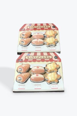 original set costco バンダイナムコ もっちりパンふせん, 3種類付箋セット, チョココロネ・クリームパン・タマゴパン, 2パック