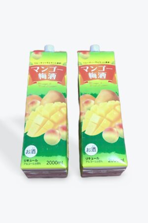 マンゴー梅酒、2000ml、2本セット