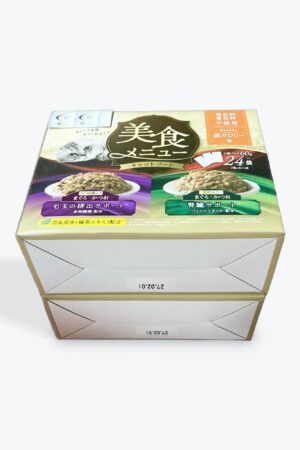 超一流チョイスCostcoオリジナルセット 美食メニュー キャットフード まぐろ・かつお しらす入り, 60g×24袋, 2箱セット, 腎臓・毛玉ケアサポート