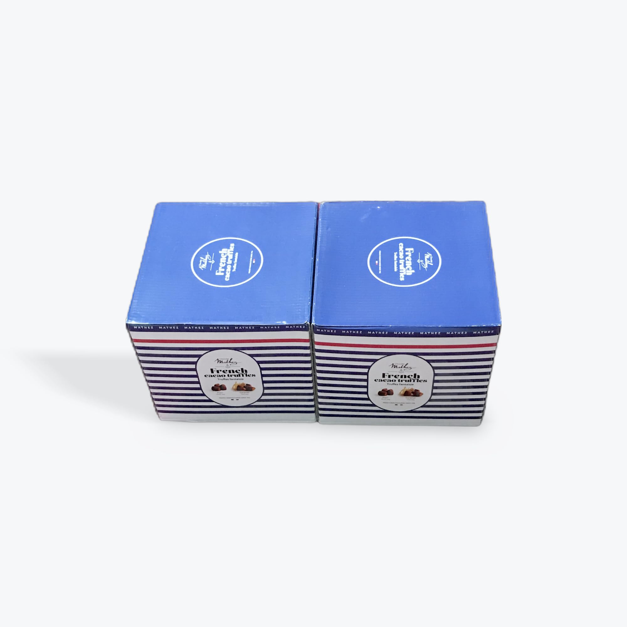 コストコオリジナル2個セット costco フレンチ トリュフ チョコレート プレーン&ソルトキャラメル, 500g×2種, 合計1kg - 画像 (5)