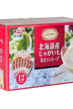 北海道産じゃがいも 冷たいスープ12袋入(1袋160g)[冷製 レトルト インスタント パン ヴィシソワーズ]