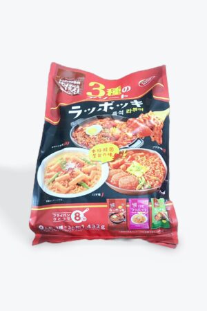 ラッポッキ 3種のアソートラーメン 1432g 賞味期限直近の為原価割れご奉仕