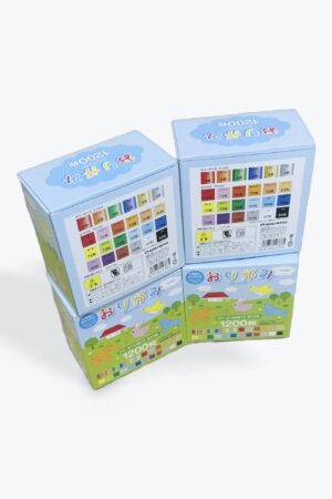 おりがみ 折り紙 15cm角 24色 1200枚 (4個セット)