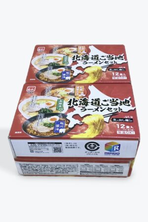 コストコ 北海道ご当地ラーメンセット, 12食入り, 1460g×2箱