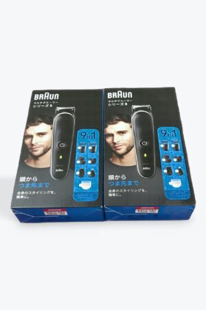original set costco マルチグルーマー シリーズ5 MGK5420, 9イン1 ボディトリマー, 防水, 充電式 100分稼働, 2個セット