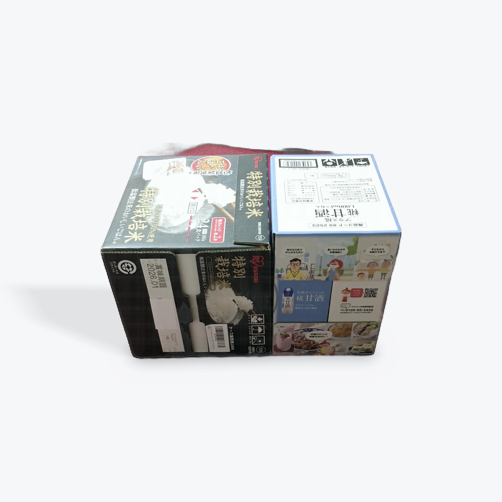 コストコ 特別栽培米 こしひかり 低温製法米 180g × 24個セット, 甘酒 1000ml × 6本入り 2セット - 画像 (5)