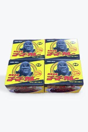 ゴーゴーカレー レトルトカレー 中辛, 155g×32袋, 4箱セット, 非常食・防災食