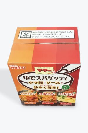 ゆでスパゲッティ ゆで麺とソースがセット 茹でパスタとソースのセットで簡単時短調理