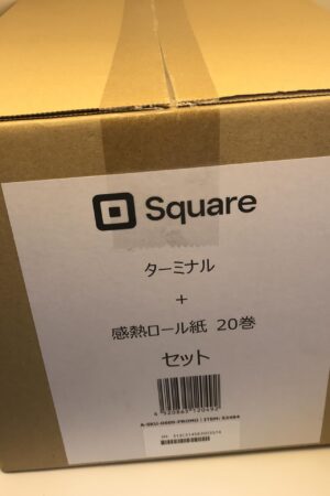 ターミナル＋感熱ロール紙 20巻 セット Square ターミナル 決済端末＋ロール紙20巻同梱 A-SKU-0609-PROMO Square Terminal Payment Device with 20 rolls paper A-SKU-0609-PROMO