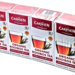 オーガニックルイボスティー、カフェインフリー 4パック (1箱40個入り)