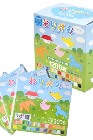 おりがみ　Origami おりがみ　Origami おりがみ 24色 300枚 x 4 （2個セット）