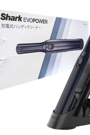 Shark 掃除機 充電式ハンディクリーナー EVOPOWERシリーズ WV210J スリムでパワフル 高出力モーター 重量0.6 kg 連続使用 モード別 8分 充電時間約4時間半 コストコ限定カラー ロイヤルブルー PSEマークあり [並行輸入品]