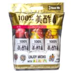 美酢 ミチョ フルーツ酢 バラエティセット, ざくろ・レモン・マスカット, 3本セット, 100%果実発酵