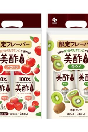 超一流チョイスCostco 美酢 (ミチョ) キウイ 900ml x 2本 限定フレーバー 希釈タイプ ジューシーな甘酸っぱさ 無添加 無着色 1杯で一日分のビタミンC 100%果実発酵のお酢 調味酢 日本