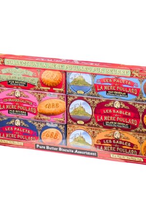 ラ・メール・プーラール ピュアバター菓子詰め合わせ, 12種類のビスケット